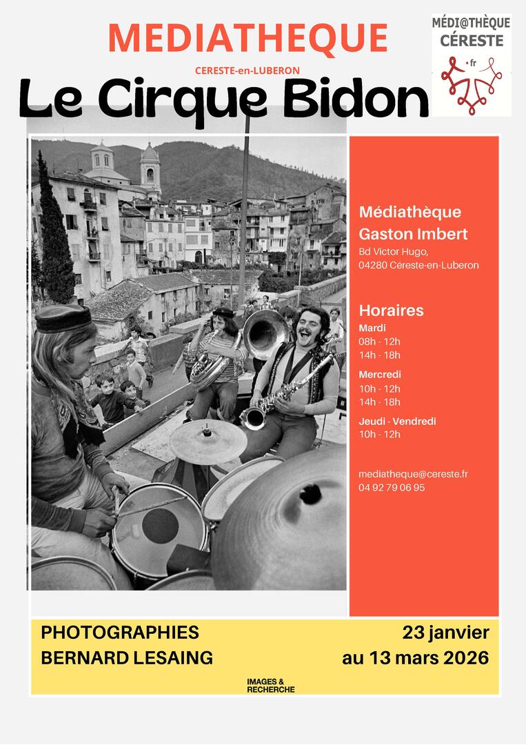 Exposition "cirque bidon"_Céreste