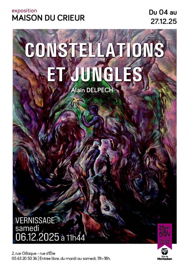 Exposition - Constellations et jungles_Montauban