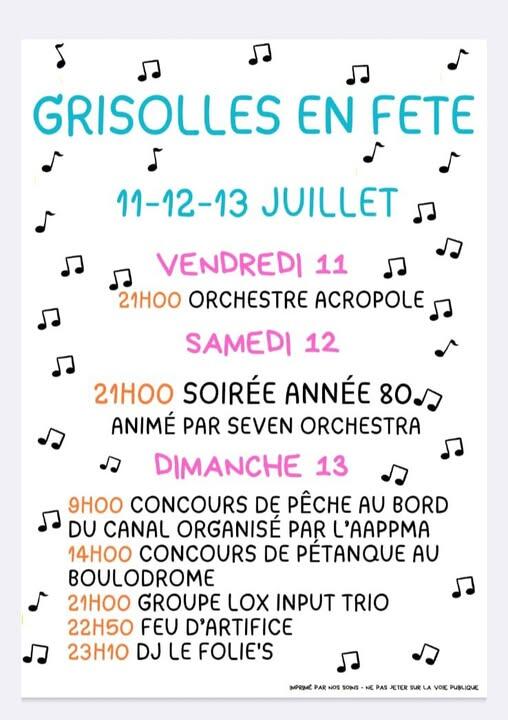 Fête locale_Grisolles
