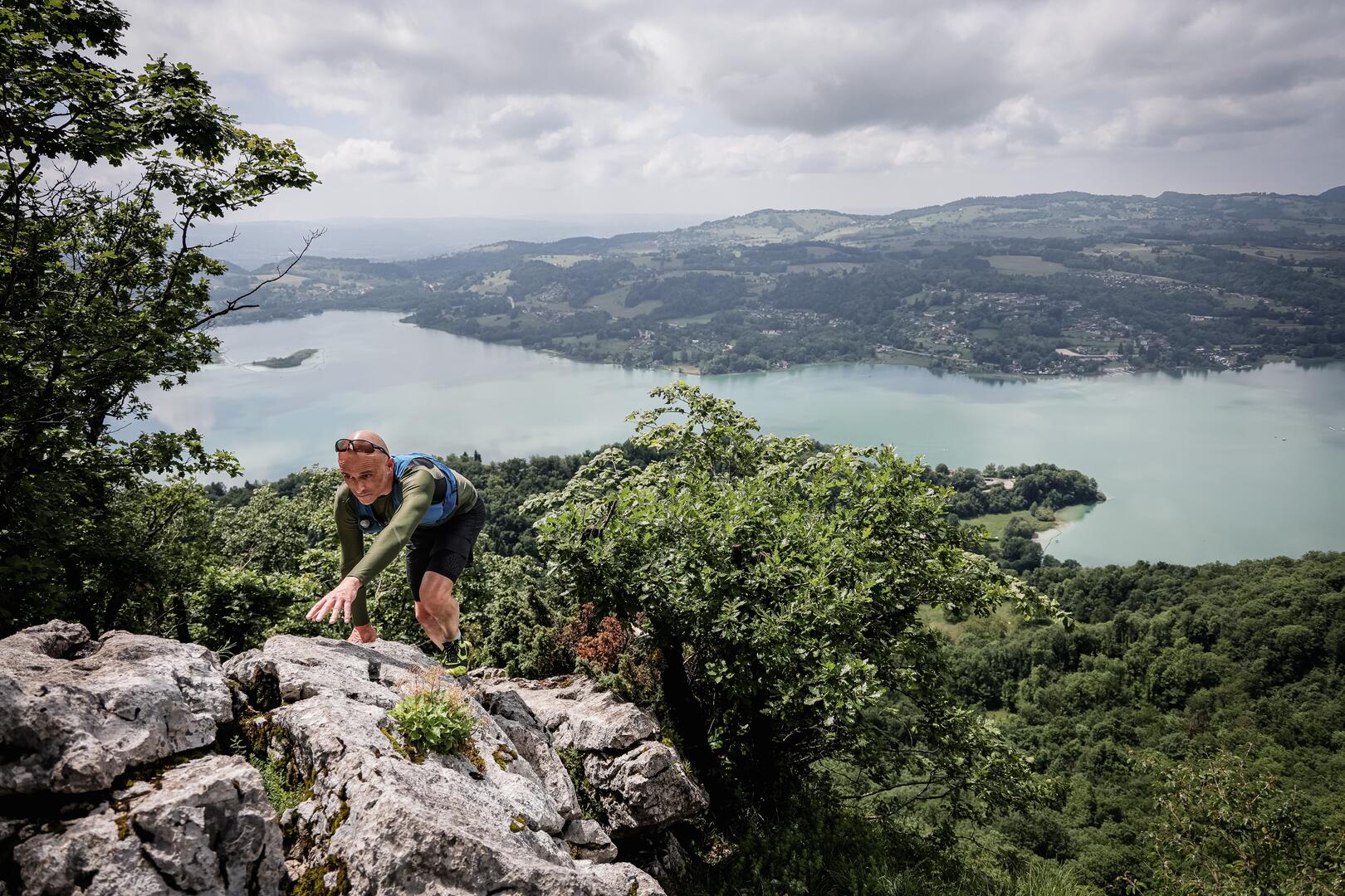 Trail tour du lac d'Aiguebelette par Gerbaix