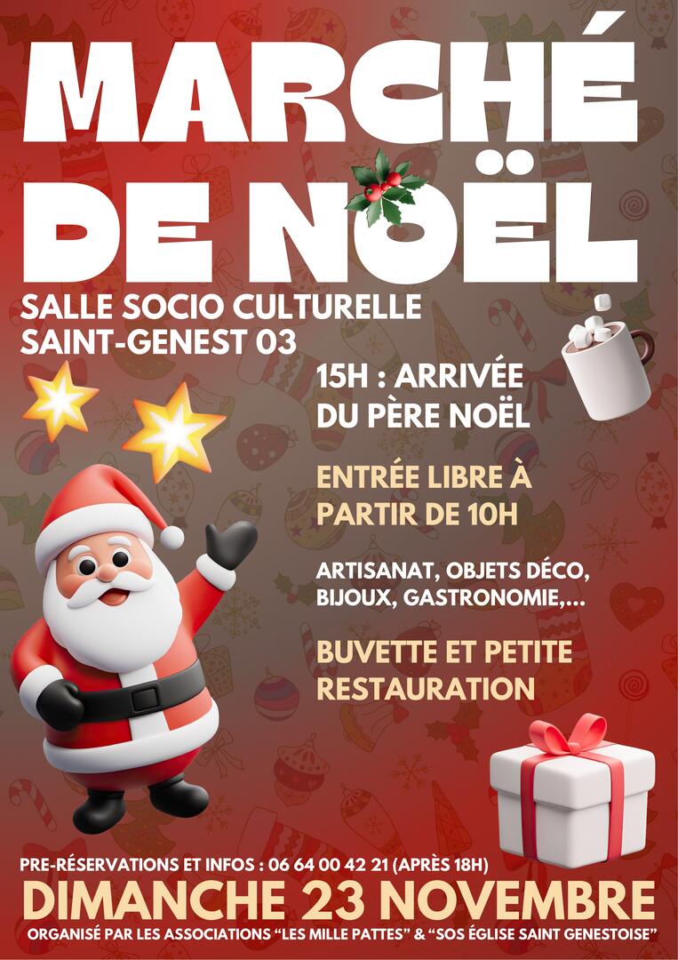 Marché de Noël_Saint-Genest
