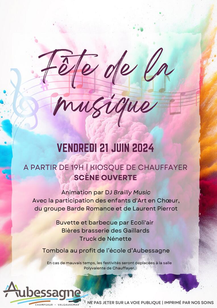 Fête de la musique à Aubessagne