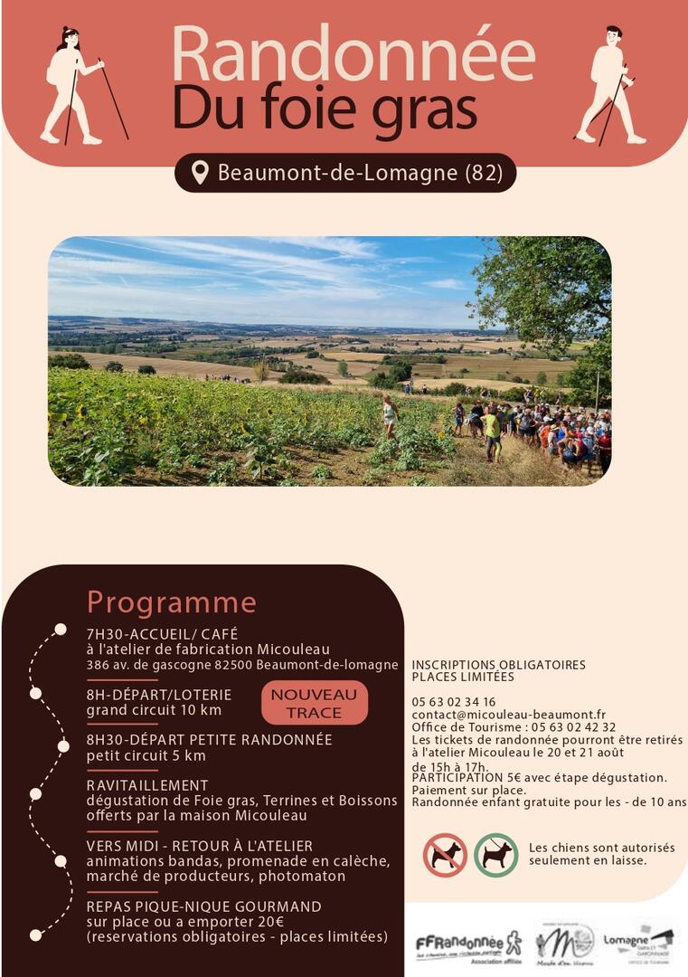 Randonnée du foie gras_Beaumont-de-Lomagne