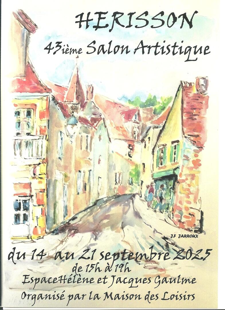 43ème salon artistique_Hérisson