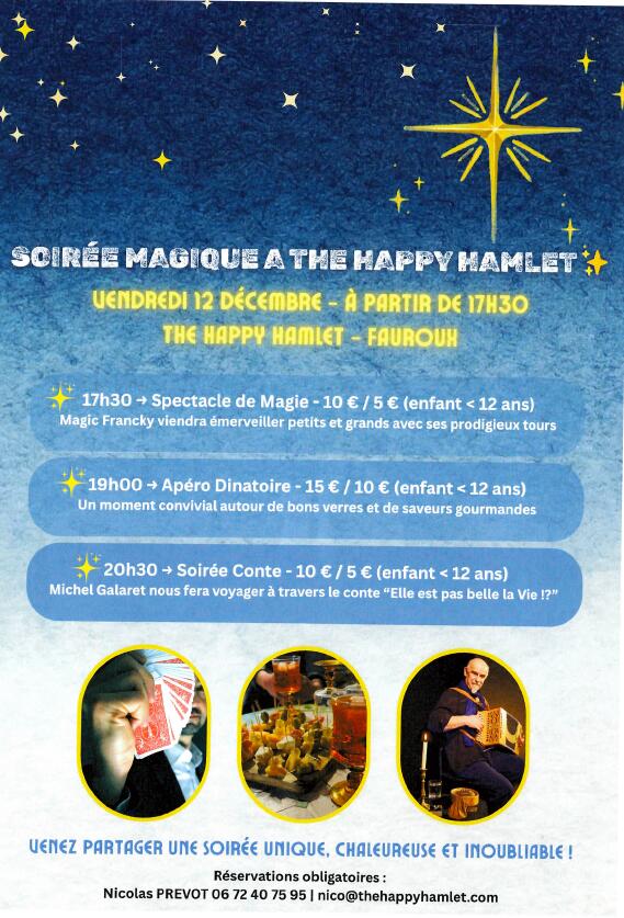 Soirée Magique à The Happy Hamplet_Fauroux