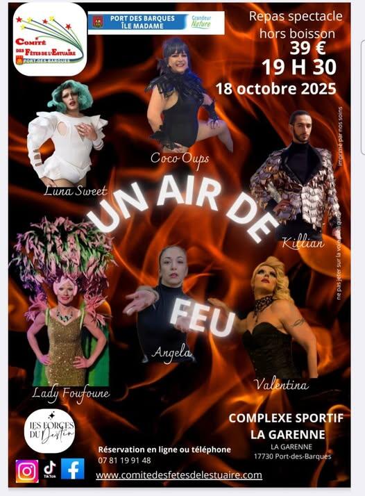 Repas Spectacle - UN AIR DE FEU