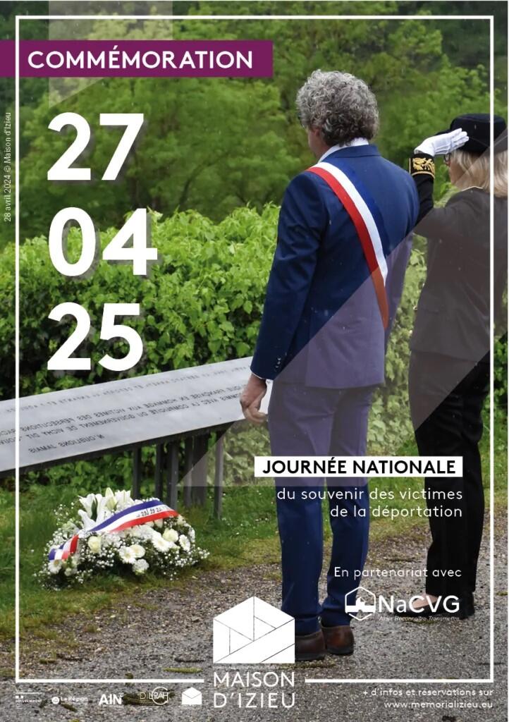 Commémoration : Journée nationale du souvenir des victimes et des héros de la déportation_Izieu
