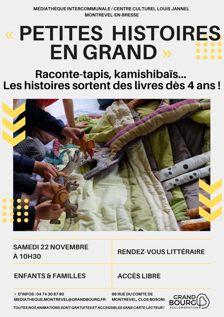 Petites histoires en grand