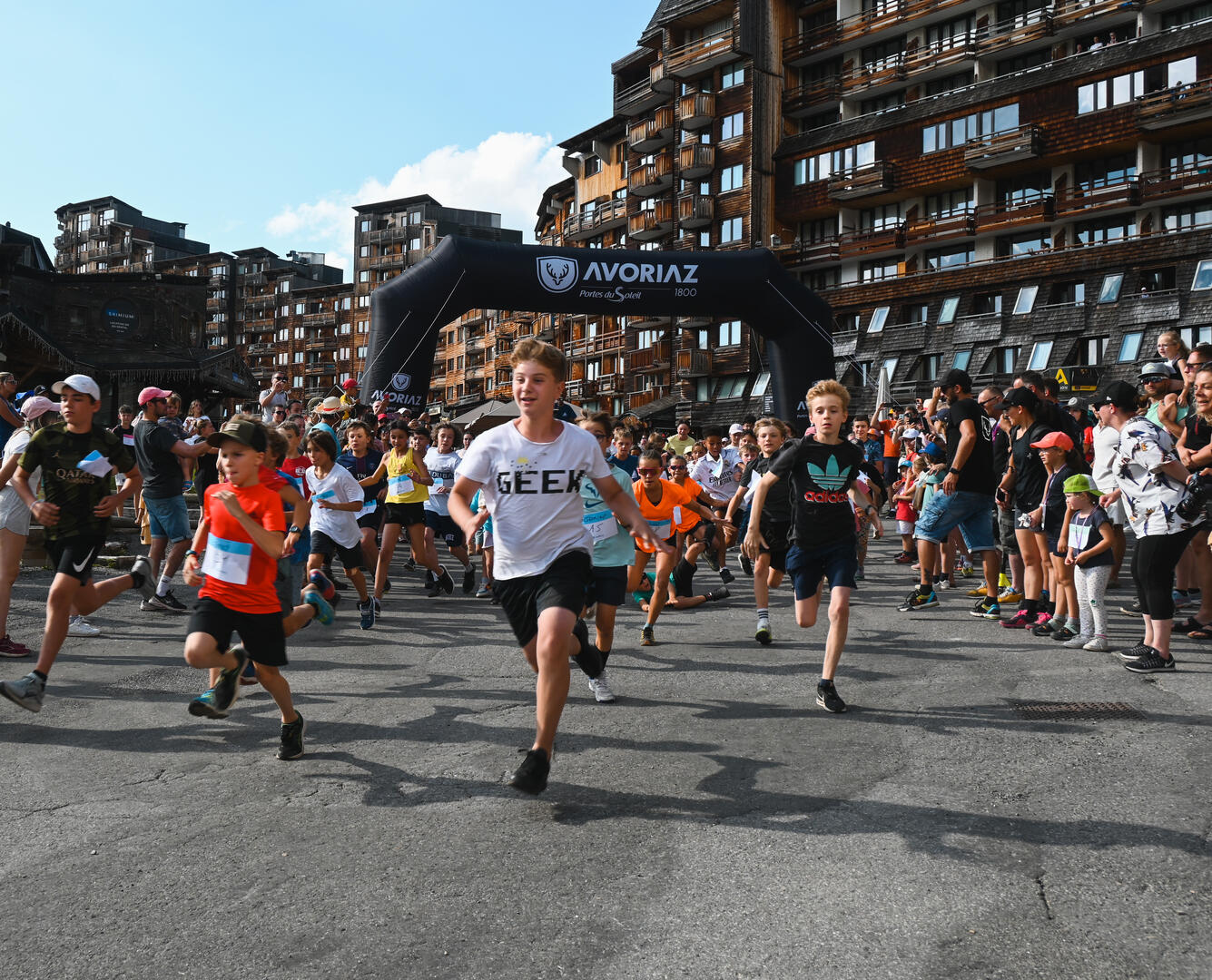 La course pour les enfants - Trail des Hauts-Forts_Avoriaz