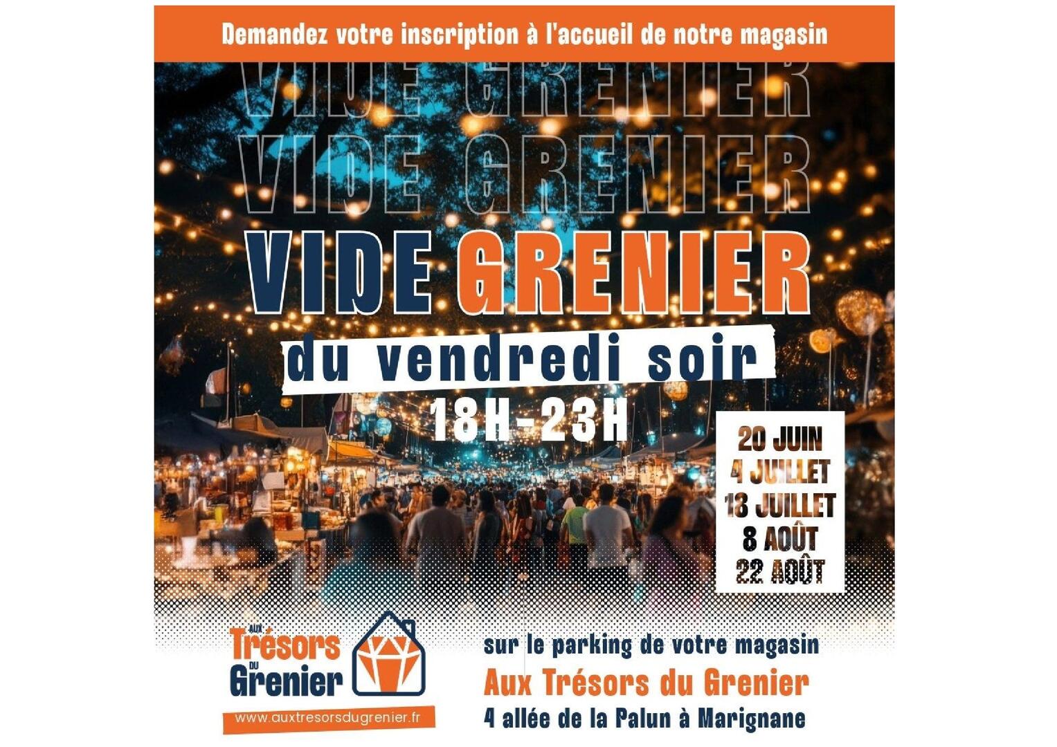 Vide-greniers du vendredi soir