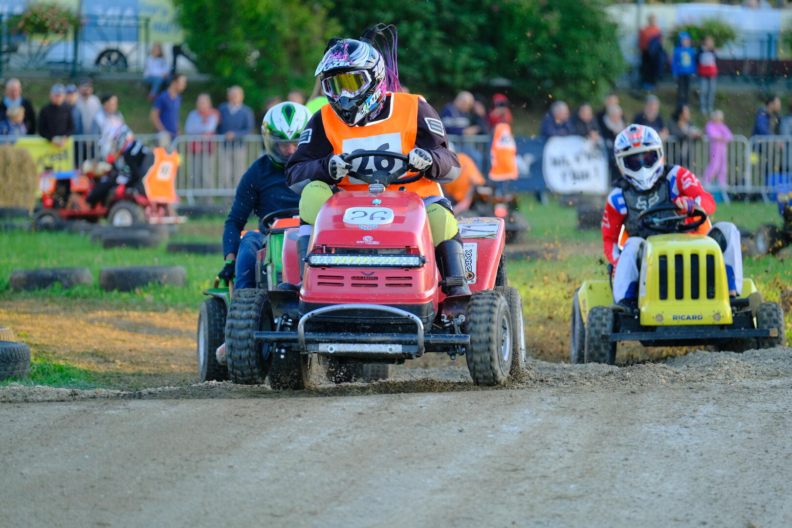Course de tracteurs tondeuses Beaupont