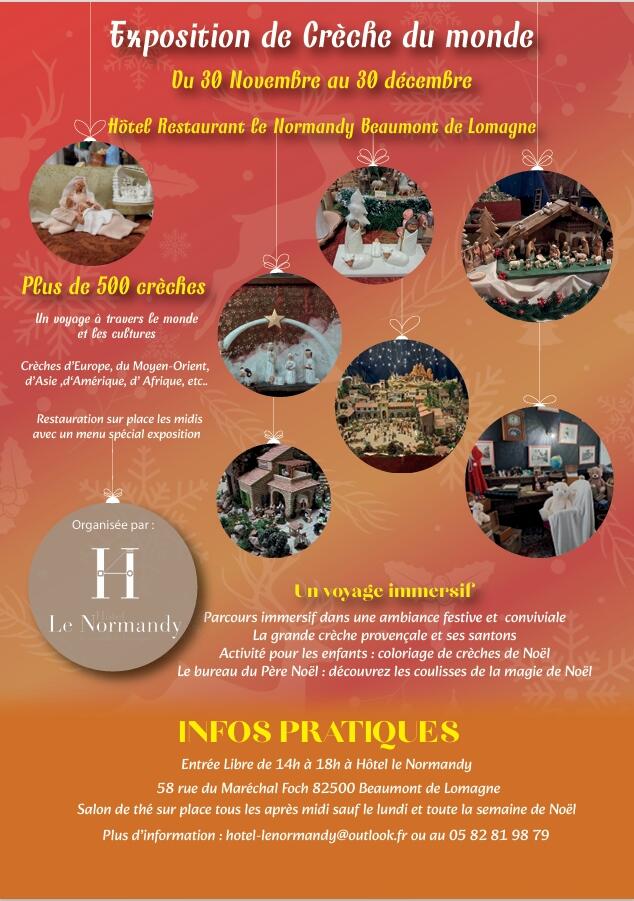 Exposition de crèches et santons_Beaumont-de-Lomagne