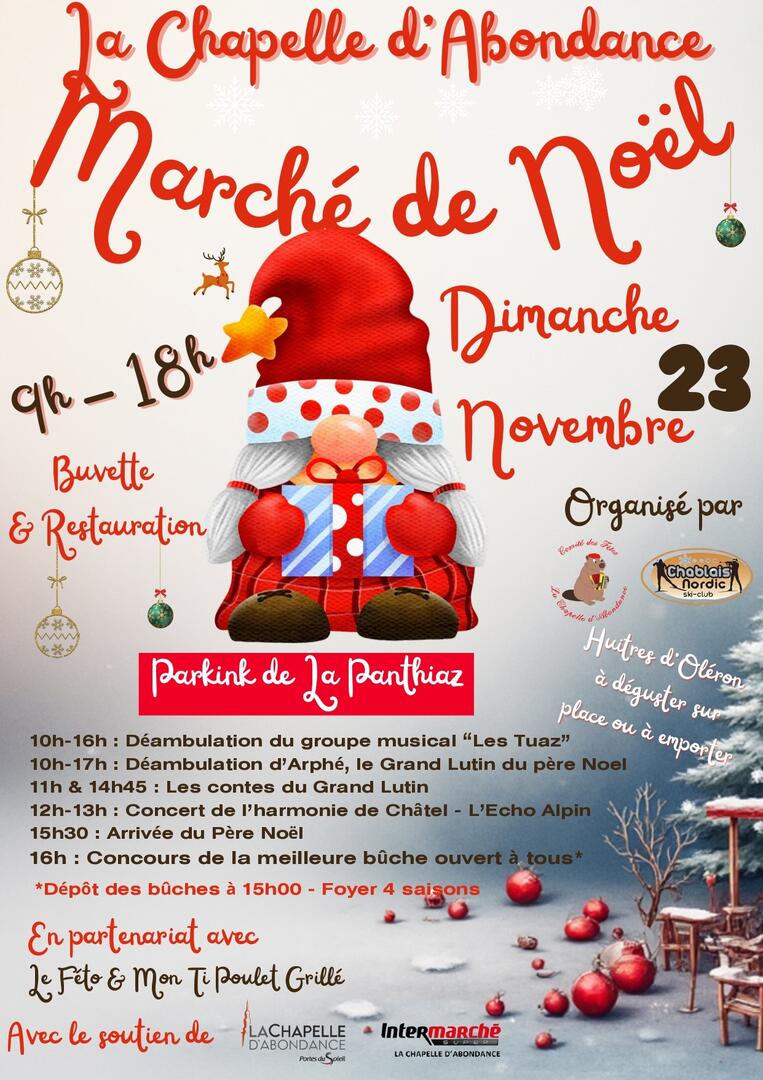 Marché de Noël_La Chapelle-d'Abondance