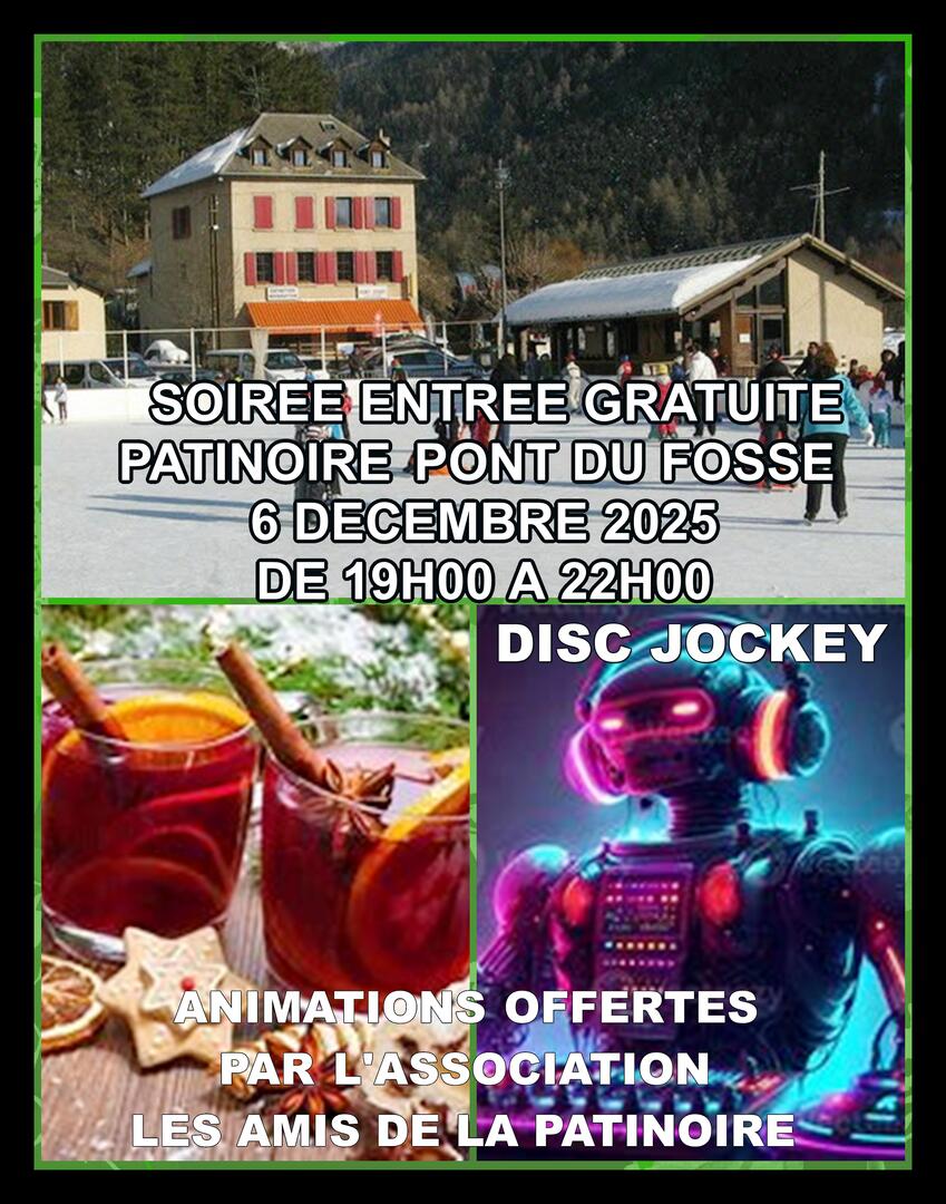 Soirée DJ à la Patinoire_Saint-Jean-Saint-Nicolas