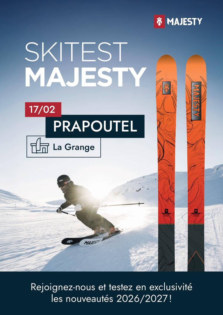 Skis test Majesty 2026-2027_Les Sept Laux Prapoutel