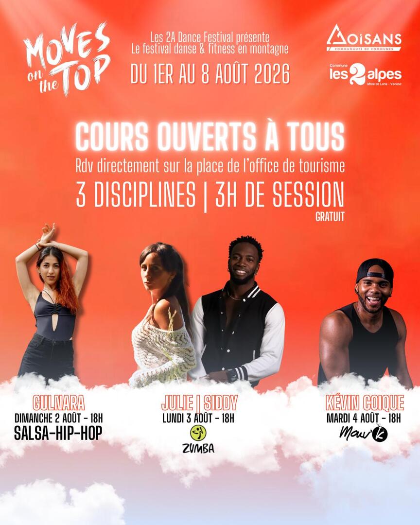 Moves on the top - Cours ouverts à tous_Les Deux Alpes