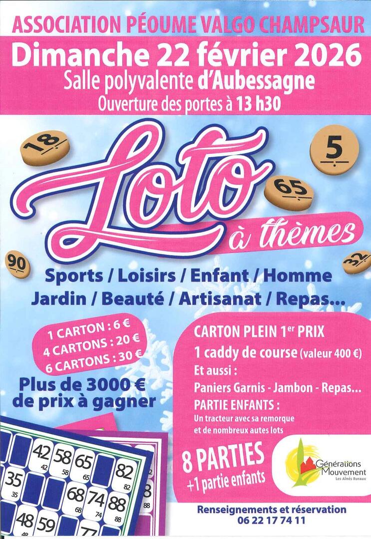 Loto à thèmes