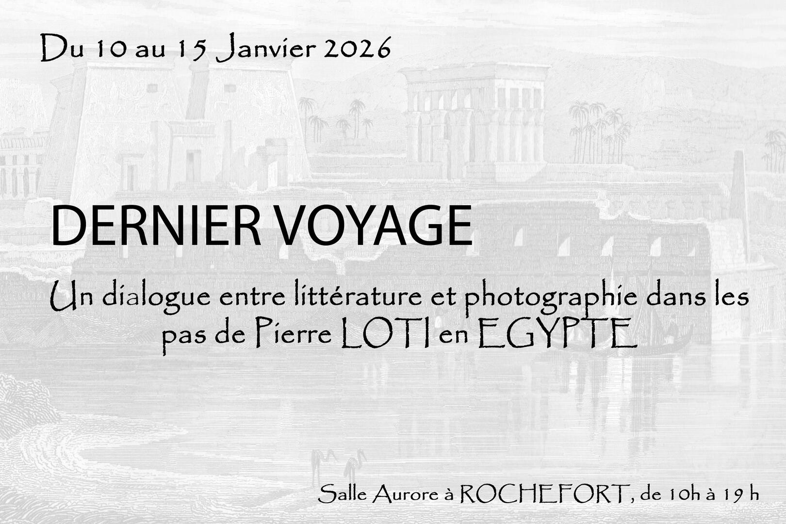 Affiche Dernier Voyage