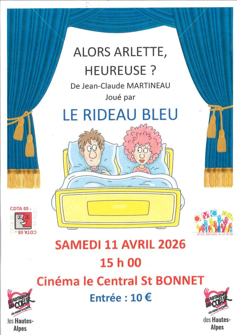 Alors Arlette heureuse