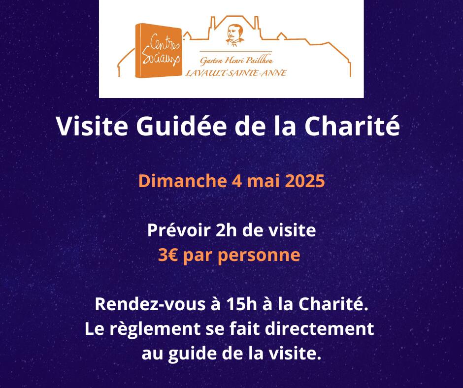 Visite guidée de l'Espace La Charité_Lavault-Sainte-Anne