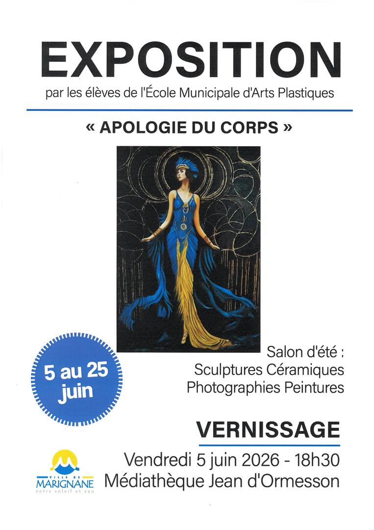 Exposition de l'École Municipale d'Arts Plastiques_Marignane
