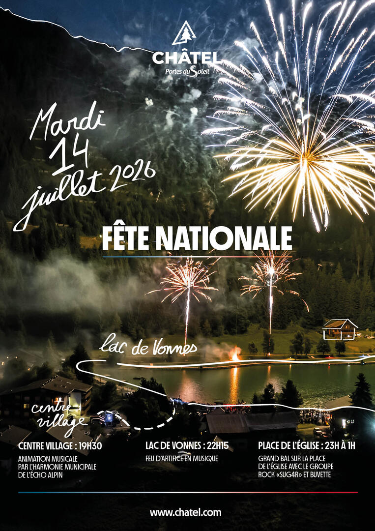 Célébration de la Fête Nationale_Châtel
