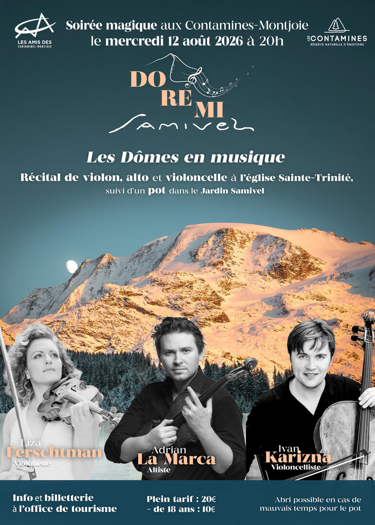 Soirée "Do-Re-Mi Samivel", récital de violoncelle_Les Contamines-Montjoie