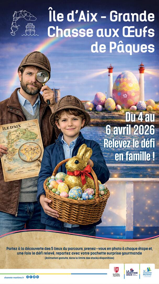 Parcours photo - Chasse aux OEufs - Liaison maritime Fouras Aix