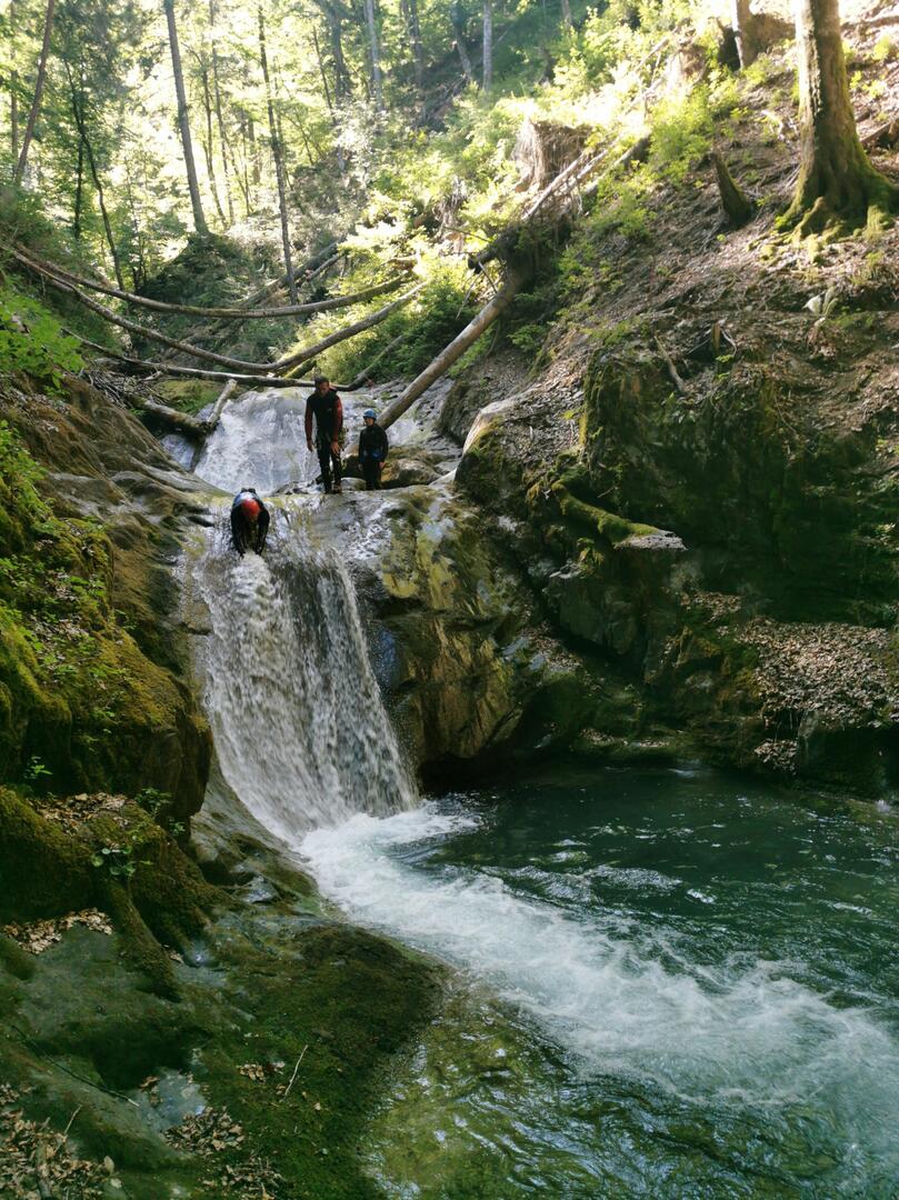 Sortie  découverte du canyoning_Oz-en-Oisans