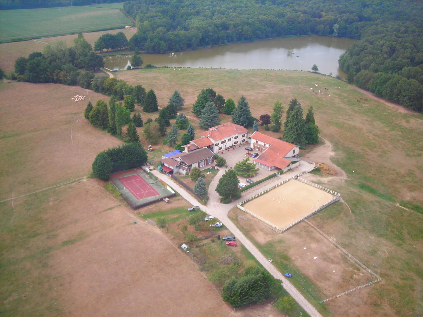 Vue aérienne