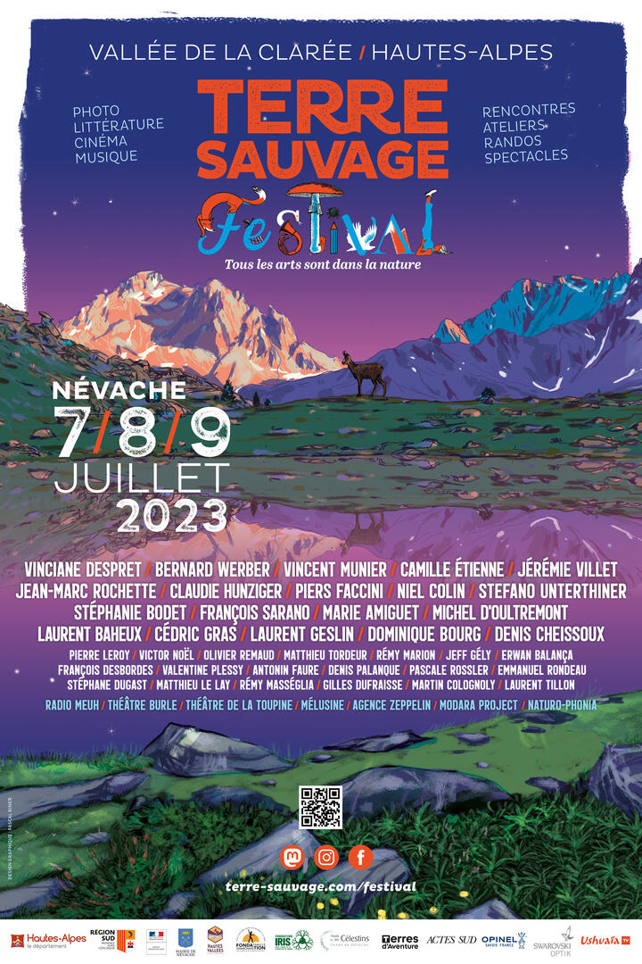 Affiche terre sauvage Festival