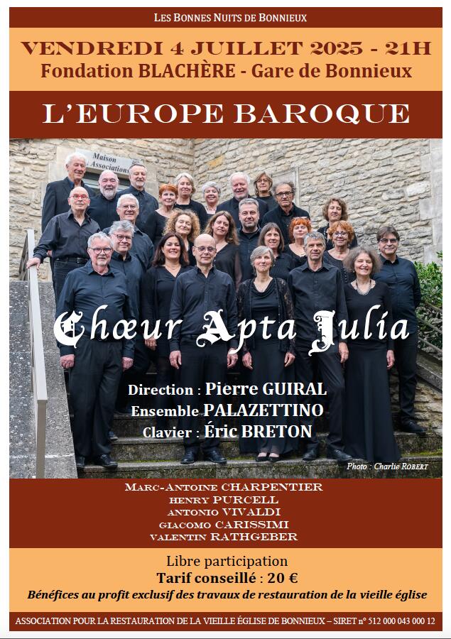 Concert avec le Chœur Apta Julia_Bonnieux