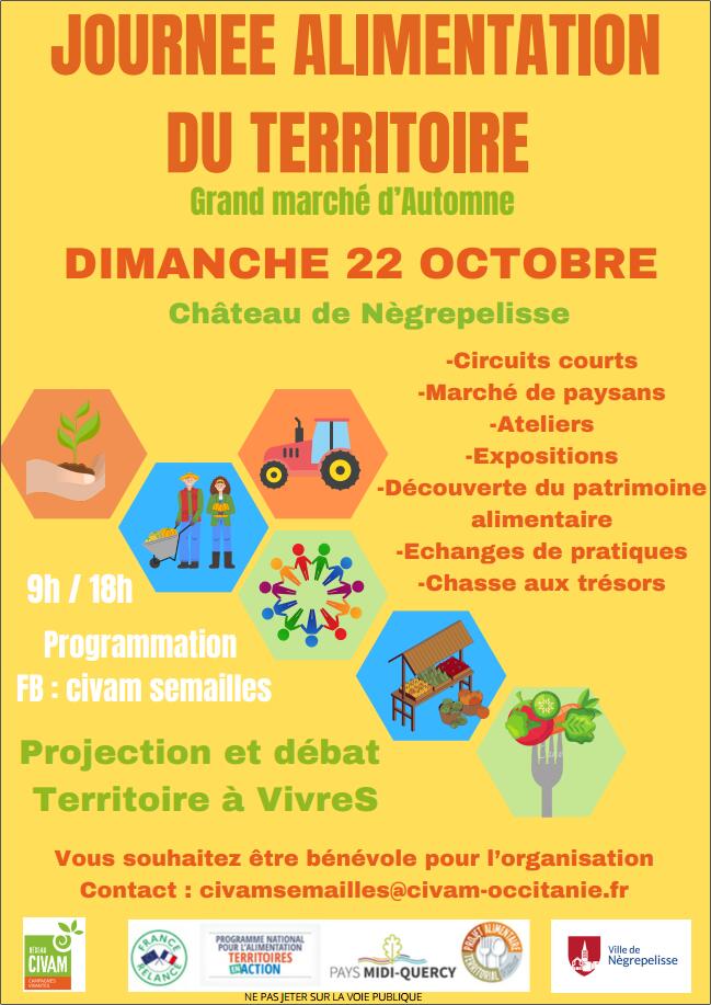 Journée alimentation du territoire
