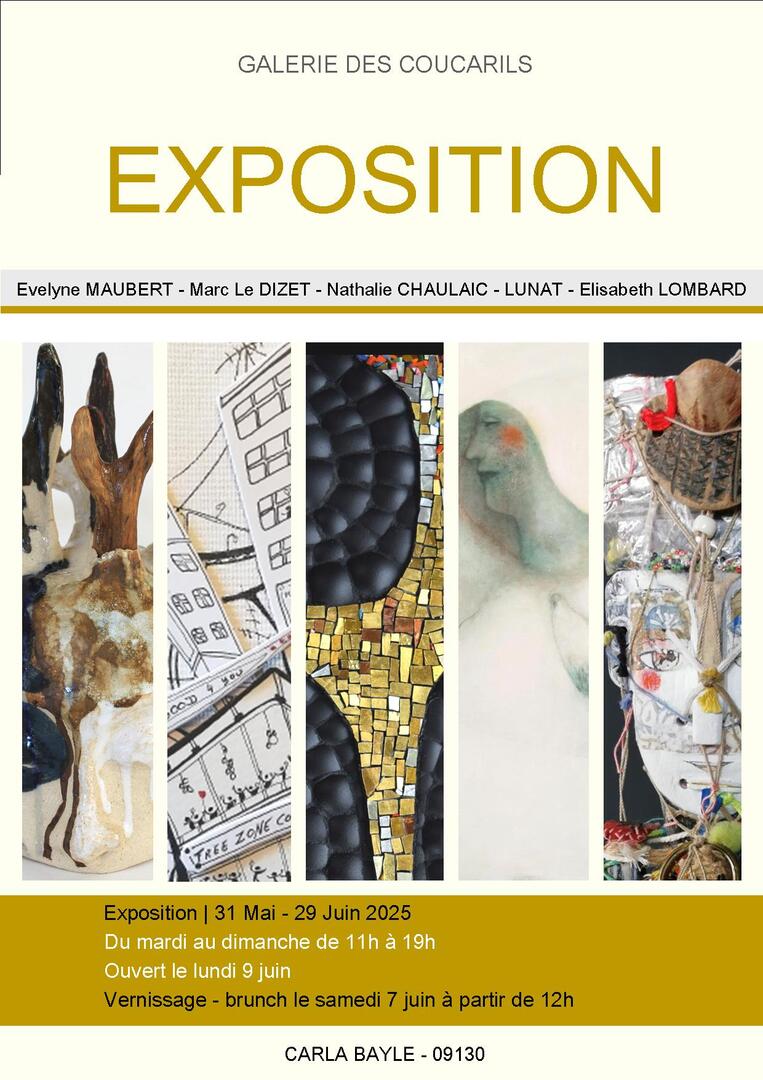 Exposition collective aux Coucarils_Carla-Bayle