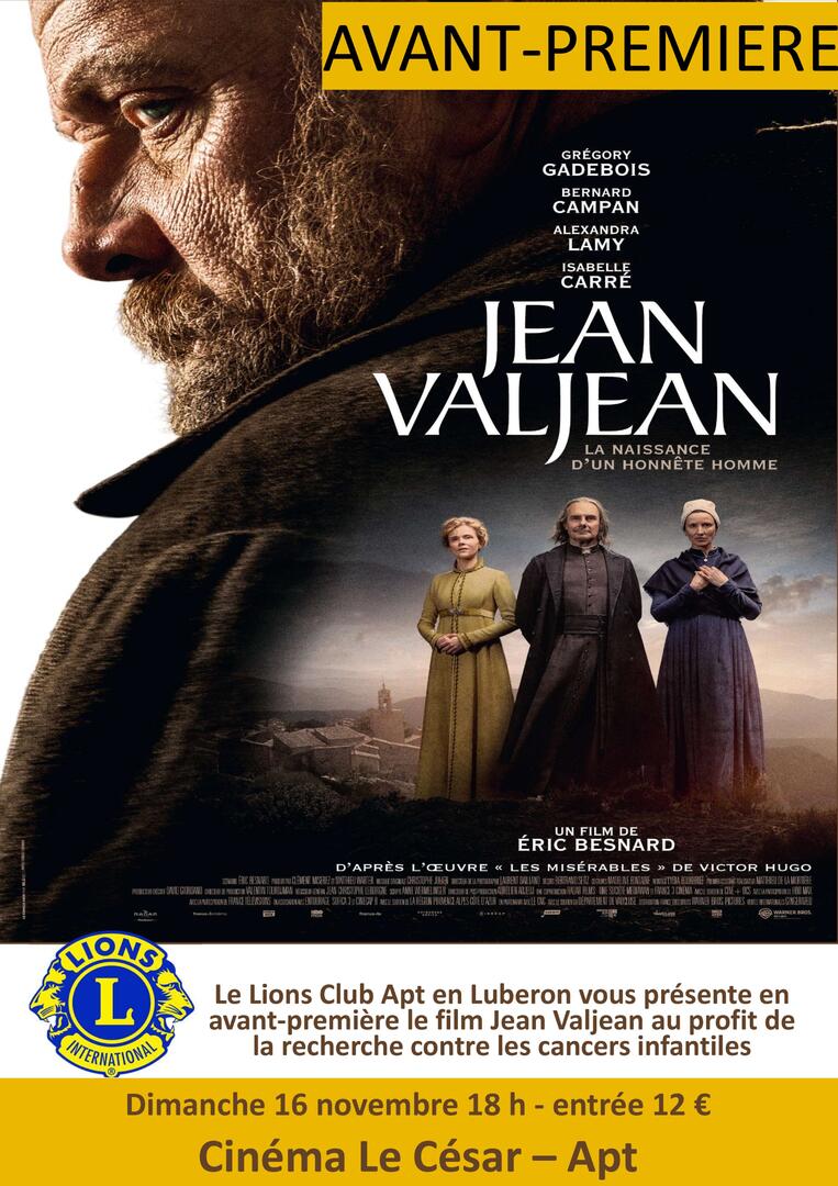 Avant première du film Jean Valjean_Apt