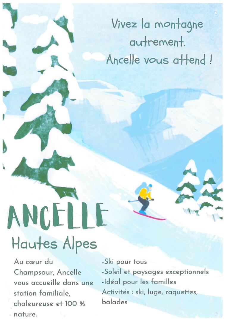 Exposition "Affiche touristique d'Ancelle"_Ancelle