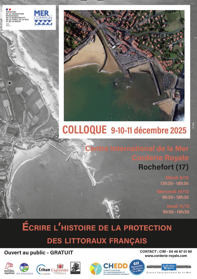 Colloque : Écrire l'histoire de la protection des littoraux français_Rochefort