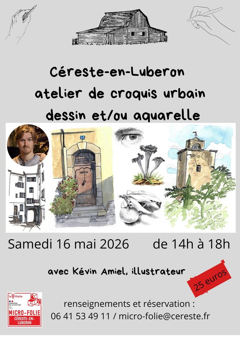 Atelier de croquis_Céreste
