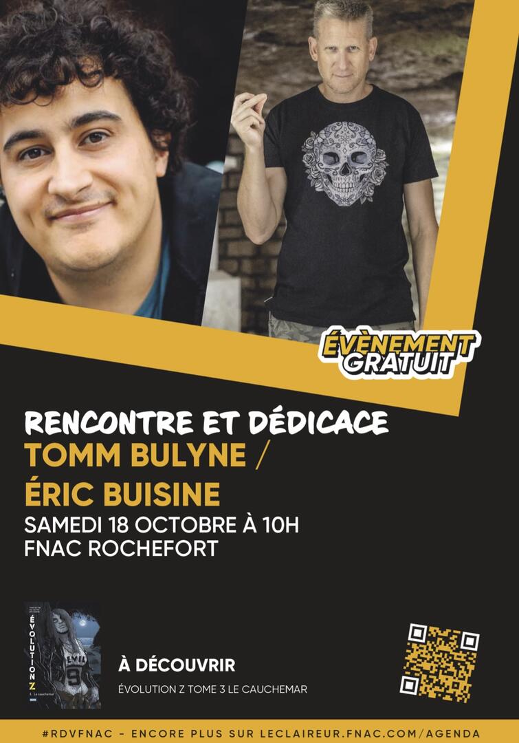 Dédicace BD Tomm Bulyne et Éric Buisine