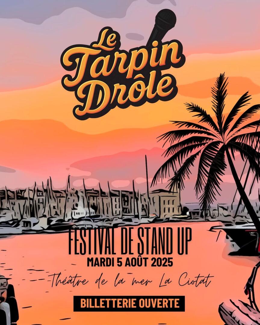 Festival de stand up Le Tarpin Drôle_La Ciotat