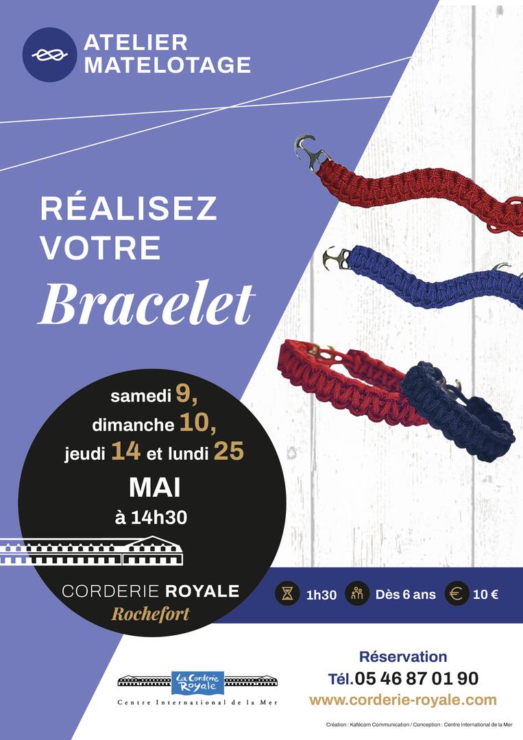 Atelier matelotage bracelet_Rochefort