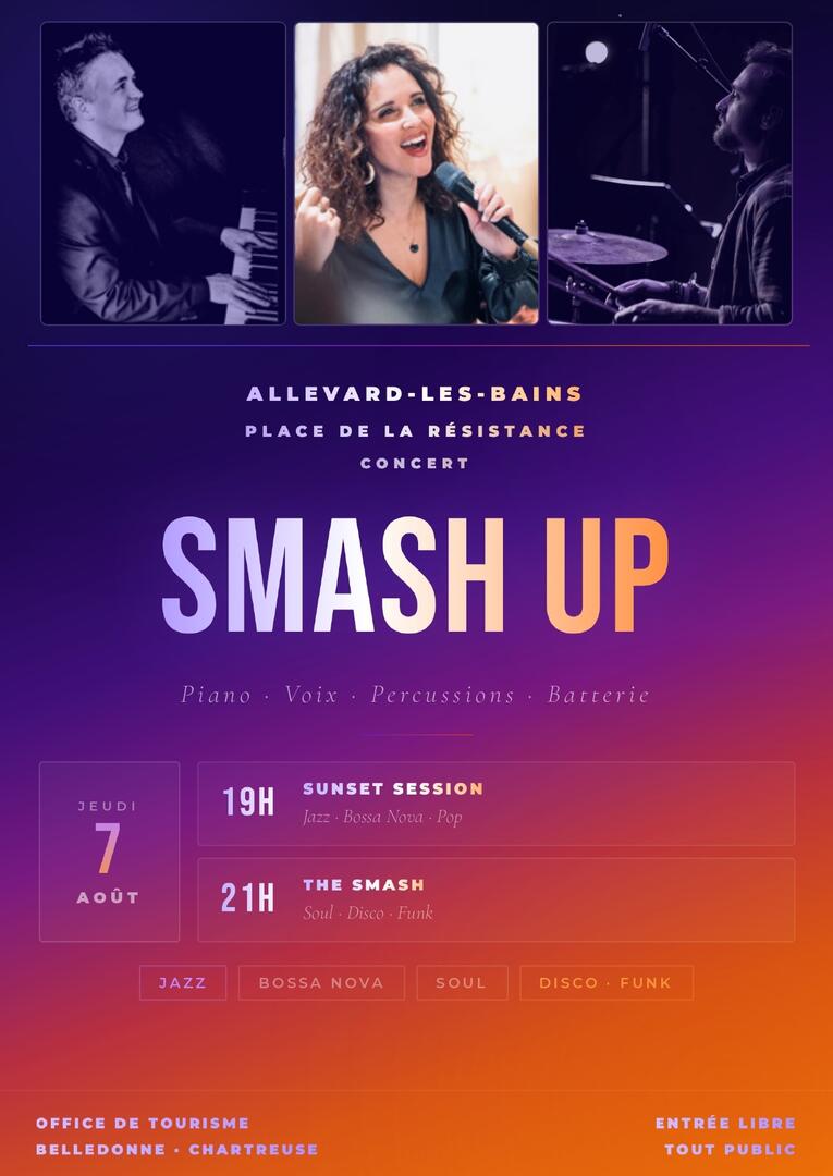Place aux concerts - Smash Up_Allevard