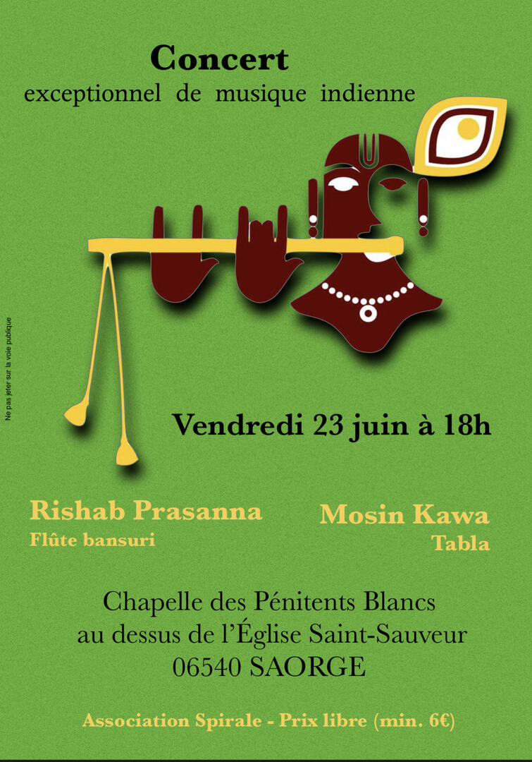 Concert de musique indienne