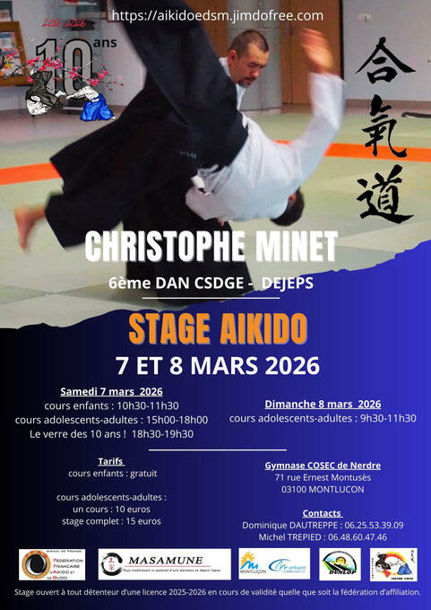 Stage d'Aïkido_Montluçon