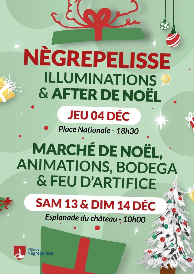Marché de Noël et Bodéga, Nègrepelisse fête Noël