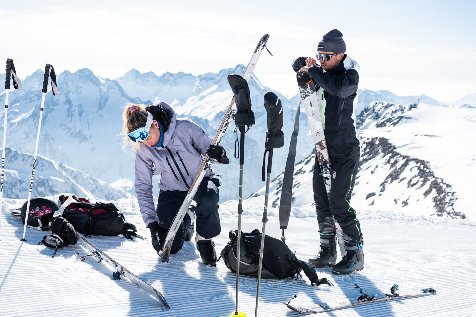Itinéraire ski de randonnée - Vallée Blanche N°1_Les Deux Alpes