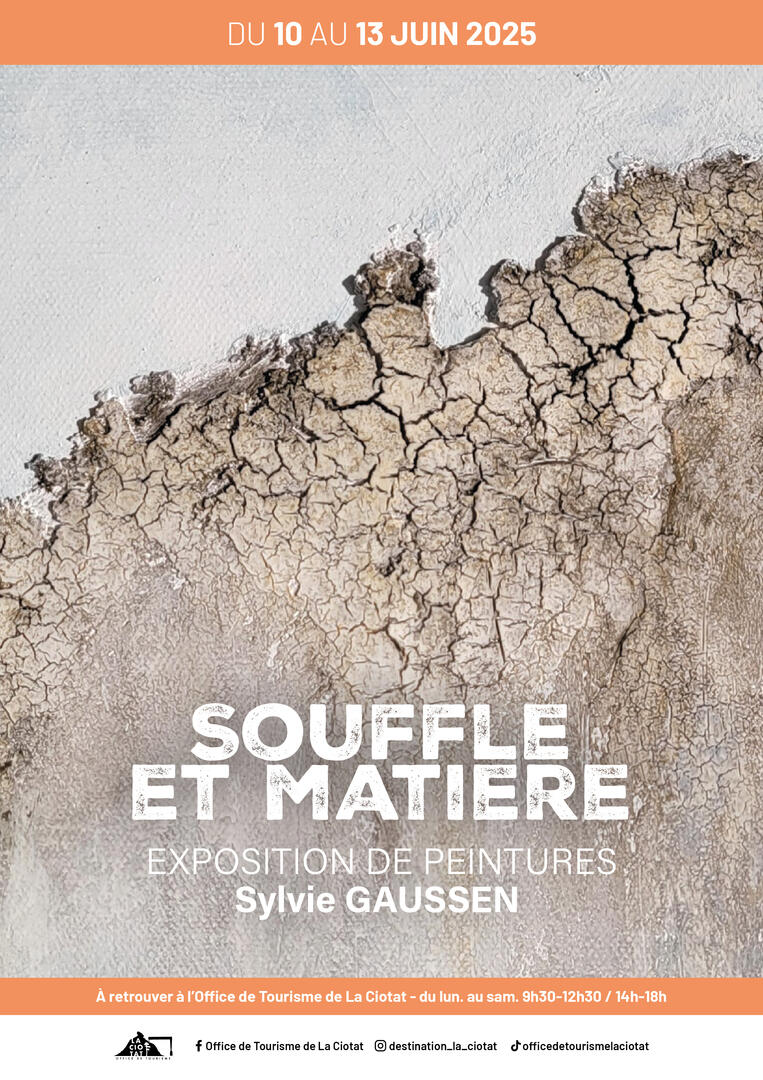Exposition de peintures Souffle et matière_La Ciotat
