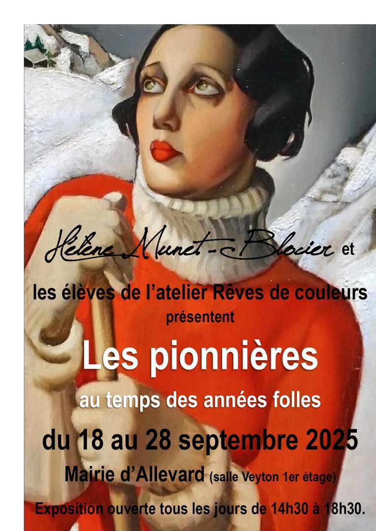 Exposition "Les pionnières au temps des années folles"_Allevard