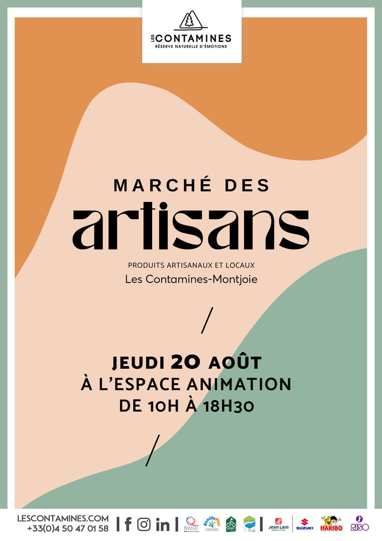 Marché des artisans_Les Contamines-Montjoie