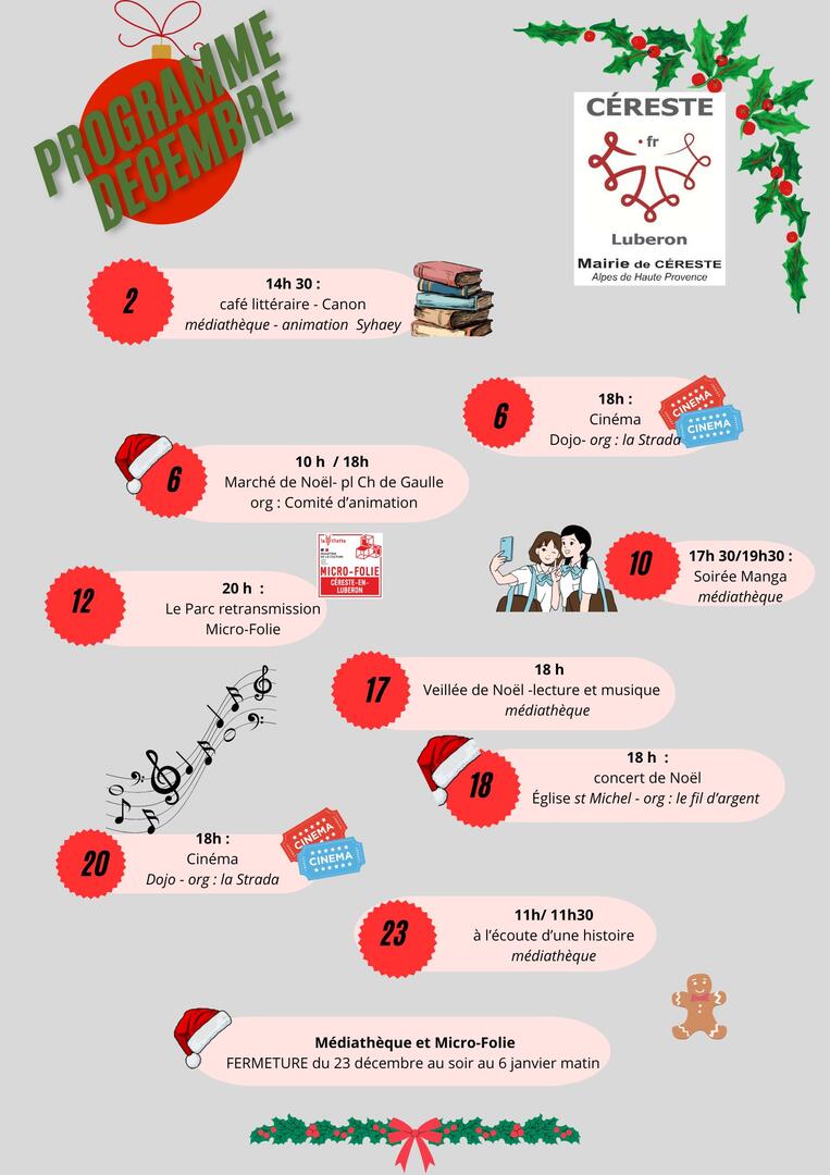 Un  décembre à Céreste_Céreste